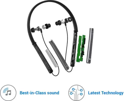 Flipkart SmartBuy 18LY75BK Bluetooth Headset (Black, Grey, In the Ear) Flipkart SmartBuy 18LY75BK Bluetooth Headset (Black, Grey, In the Ear)